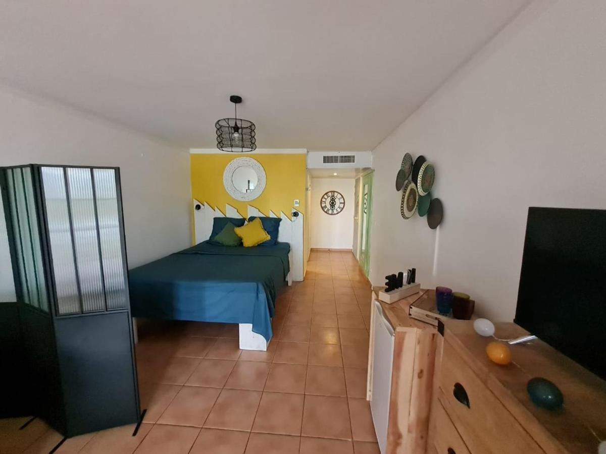 Studio Cosy, Vue Sur Mer Villages Vacances Sainte Anne Cheques Vacances Acceptes Kültér fotó